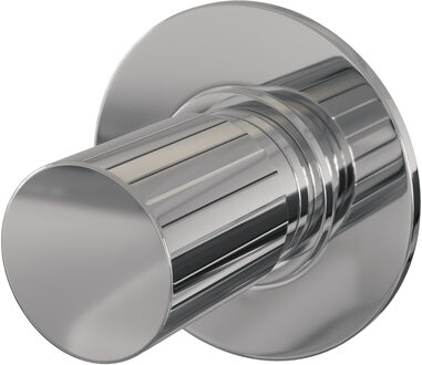 Brauer Stripe losse inbouw stopkraan met in- en afbouwdelen chroom
