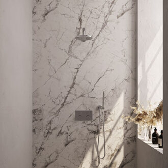 Brauer Thermostatische Inbouwdoucheset Brauer Carving Recht Met Drukknoppen Chroom (Alle Opties)