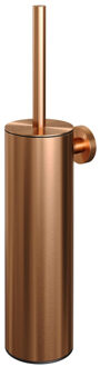 Brauer Toiletborstelset Brauer Copper Wandmontage met PVD coating Geborsteld Koper