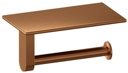 Brauer toiletrolhouder - 18cm - Koper geborsteld 5-GK-223