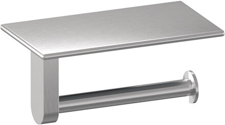 Brauer Toiletrolhouder Brauer Brushed Edition Met Planchet RVS Geborsteld PVD Brauer