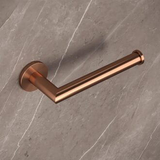 Brauer Toiletrolhouder Brauer Copper Wandmontage met PVD coating Geborsteld Koper