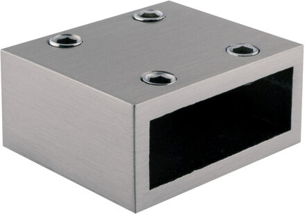 Brauer Wanddeel PVD RVS-kleurig geborsteld