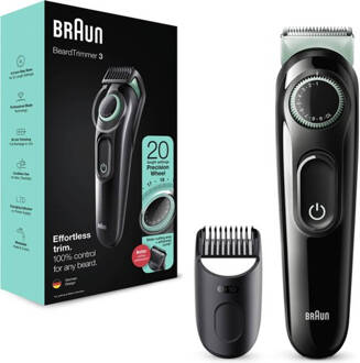 Braun BT3321 Baardtrimmer Zwart