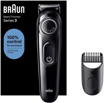 Braun BT3400 Baardtrimmer Zwart