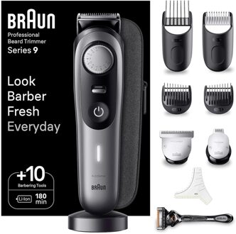 Braun BT9420 Series 9 Baardtrimmer Grijs