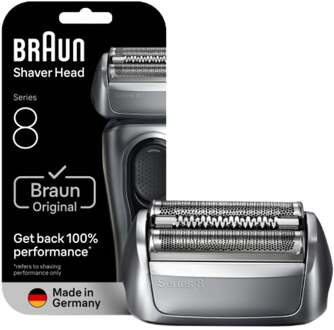 Braun Cassette series 8 Scheerapparaat Zilver