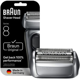 Braun Cassette series 8 Scheerhoofden Zilver