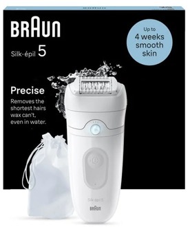Braun Epilator Braun Silk épil 5 Microgrip White 1 st