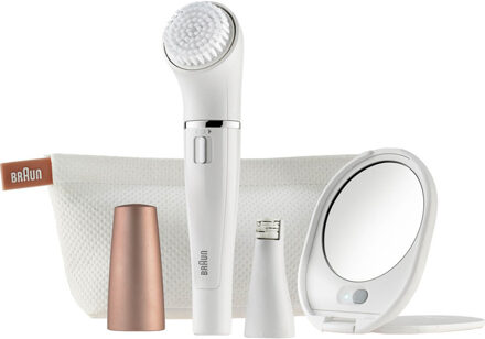 Braun Face 831 Premium Edition gezichtsreinigingsborstel en -epilator