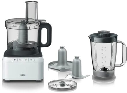 Braun FP 3131 WH Foodprocessor Wit