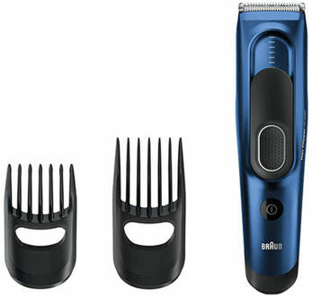 Braun HC5030 Haartrimmer - Oplaadbaar - Zwart - Blauw