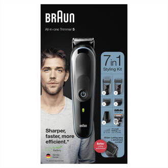 Braun MGK5345 Multigroom Zwart