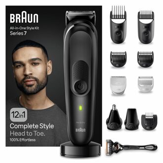 Braun MGK7460 Multigroom Zwart