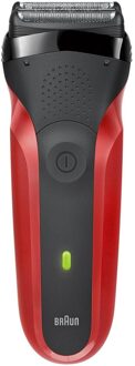 Braun Series 3 300 Scheerapparaat Rood