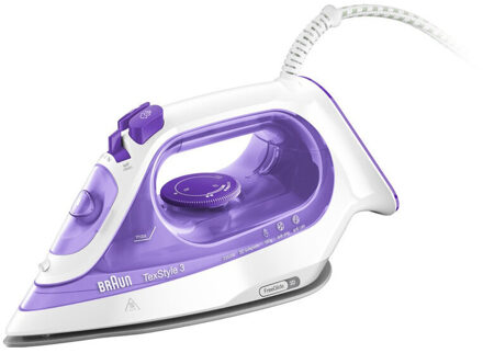 Braun SI3042VI TexStyle Stoomstrijkijzer Paars