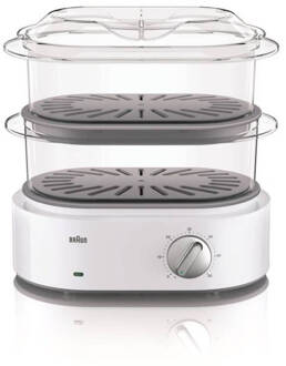 Braun TributeCollection-stoomkoker FS 5100WH - Stoomkoker - Wit