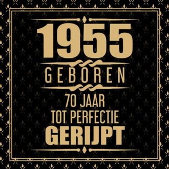 Brave New Books 1955 Geboren 70 Jaar Tot Perfectie Gerijpt - Gold Wigman