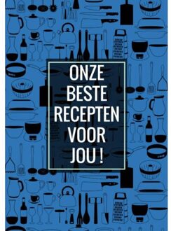 Brave New Books Afscheid Collega, Juf, Meester - Recepten Invulboek / Receptenboek: Onze Beste Recepten Voor - Originele Cadeaus