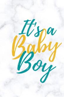 Brave New Books Babyshower gastenboek It's a baby boy