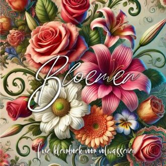 Brave New Books Bloemen Kleurboek Voor Volwassenen - Koekoek Kinderboek