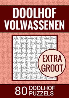 Brave New Books Boek Cadeau - Puzzelboek Voor Ouderen, Slechtzienden, Senioren, Oma, Opa - Doolhof Voor - Boek Cadeau