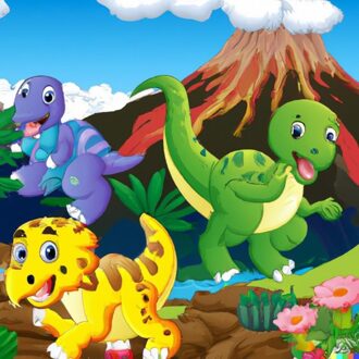 Brave New Books De Dappere Dino's van Dinovallei - Otto Bayto - ebook