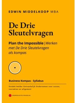 Brave New Books De Drie Sleutelvragen - Business Kompas - Edwin Middelkoop, MBA