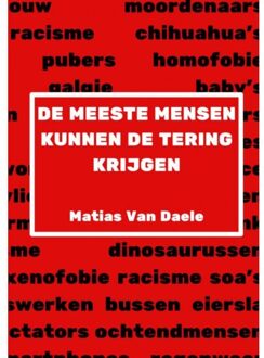 Brave New Books De Meeste Mensen Kunnen De Tering Krijgen - Matias Van Daele