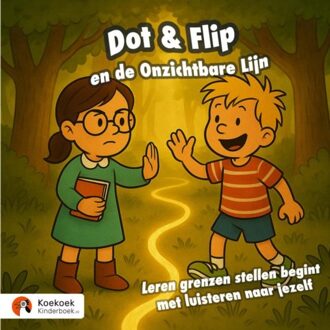 Brave New Books Dot & Flip En De Onzichtbare Lijn - Koekoek Kinderboek