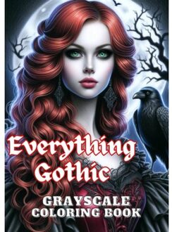 Brave New Books Everything Gothic - Nori Art Coloring