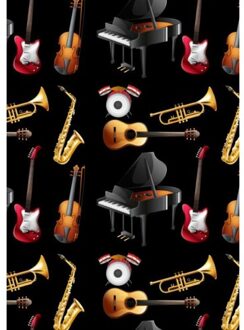 Brave New Books Gitaarakkoorden- Gitaartabs Notenschrift- Bladmuziek (A4) Colorful Instrument- Allets Comfort - (ISBN:9789464057379)