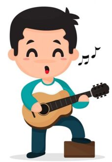 Brave New Books Gitaarakkoorden- Gitaartabs Notenschrift- Bladmuziek (A5) Boy Rock- Allets Comfort - (ISBN:9789464056679)