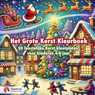 Brave New Books Het Grote Kerst Kleurboek - Koekoek Kinderboek