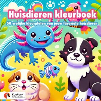 Brave New Books Huisdieren Kleurboek - Koekoek Kinderboek