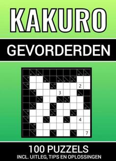 Brave New Books Kakuro - 100 Puzzels - Voor Gevorderden - Inclusief Uitleg, Tips En Oplossingen - Puzzelboeken & Meer