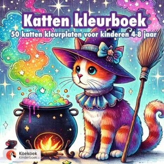 Brave New Books Katten Kleurboek - Koekoek Kinderboek