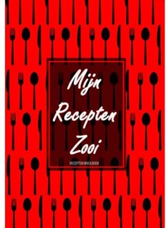 Brave New Books Kerstcadeau - Blanco Recepten Invulboek - "mijn Recepten Zooi" - Boek Cadeau