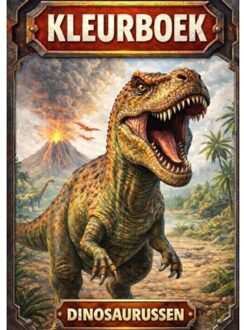 Brave New Books Kleurboek, Dinosaurussen. - H. Mourits