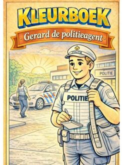 Brave New Books Kleurboek, Gerard De Politieagent. (Serie Beroepen) - H. Mourits