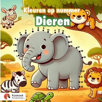Brave New Books Kleuren Op Nummer: Dieren - Koekoek Kinderboek