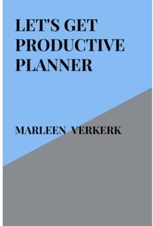 Brave New Books Let's Get Productive Planner - Marleen Verkerk