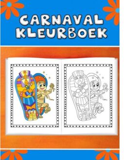 Brave New Books Leuk Carnaval Kleurboek Voor Kinderen - Mieke Stevens