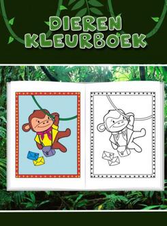 Brave New Books Leuk Dieren Kleurboek Voor Kinderen - Mieke Stevens