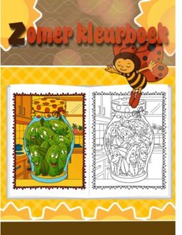 Brave New Books Leuk Zomerkleurboek Voor Kinderen - Mieke Stevens