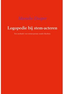 Brave New Books Logopedie Bij Stem-Acteren - Marieke Dooper