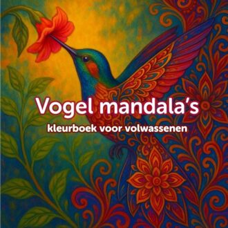 Brave New Books Mandala Vogel Kleurboek Voor Volwassenen - Koekoek Kinderboek