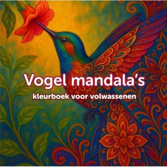 Brave New Books Mandala Vogel Kleurboek Voor Volwassenen - Koekoek Kinderboek