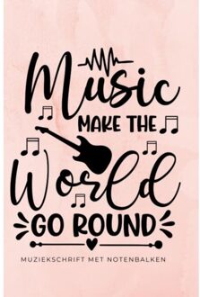 Brave New Books Muziekschrift met Notenbalken - (ISBN:9789464484533)