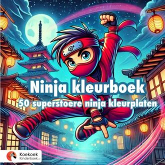 Brave New Books Ninja Kleurboek - Koekoek Kinderboek